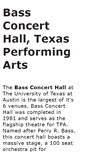 Mobile Screenshot of bassconcerthall.org